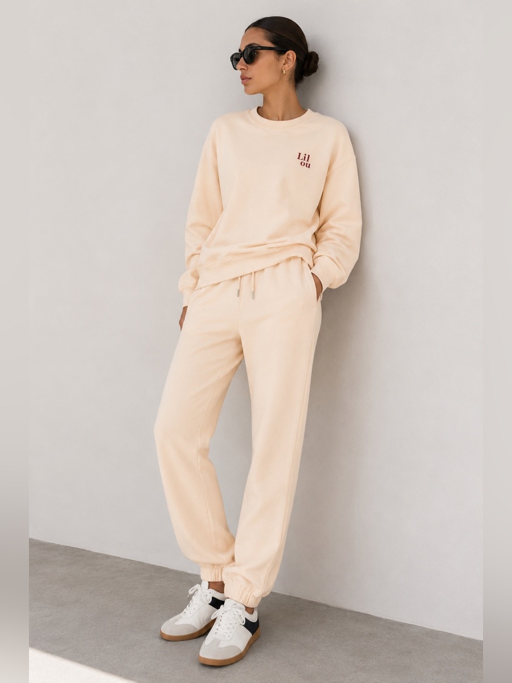 Blogger favorite LONG SLEEVE PULLOVER SWEATER JOGGER PANTS GRAPHIC SET